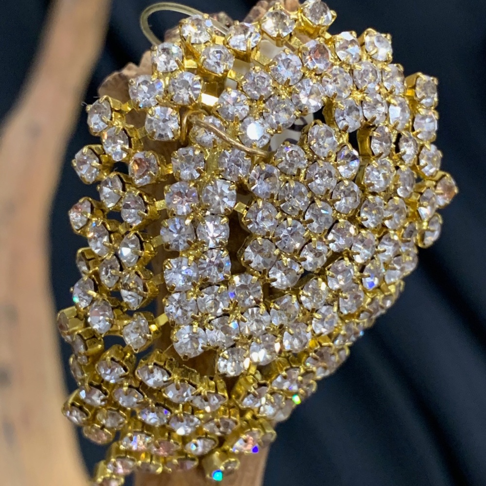 Rhinestone Dramatic Ring - image 2